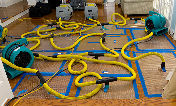 Professional Storm Water Damage Restoration technician working in Benton, AR